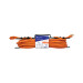 Extensión eléctrica de uso rudo 25 m 2x16 AWG, VOLTECK