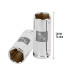 Dado largo de 15/16", 6 puntas, cuadro 1/2", TRUPER