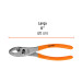 Pinza de chofer 8" mango de PVC, TRUPER