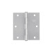 Bisagra cuadrada 3-1/2", satinado, cabeza plana, BASIC