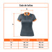Playeras polo performance, color gris, para dama
