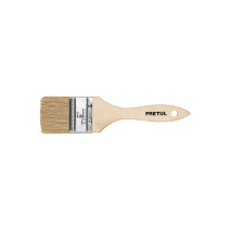 Brocha uso general de 2" con mango de madera, PRETUL
