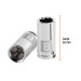 Dado de 8 mm, 6 puntas, cuadro 1/4", TRUPER