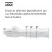 Guantes de látex industriales, M, TRUPER
