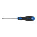 Desarmador de cruz 1/4" x 4" mango Comfort Grip, PRETUL