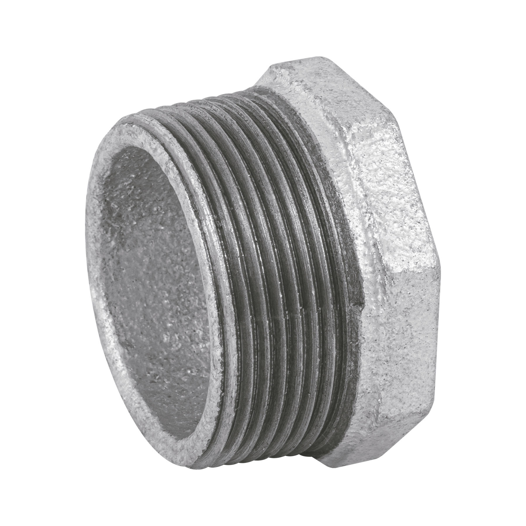 Reducción bushing acero galvanizado 1-1/2 x 1/2", FOSET