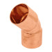 Codo 45° de cobre 1", FOSET BASIC