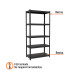 Estante metálico 5 repisas capacidad 80kg, 85x45x180, TRUPER