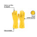 Guantes de látex para limpieza, amarillos, EG, PRETUL
