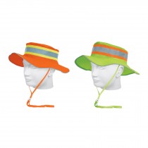 Sombreros de alta visibilidad con reflejante