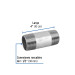 Niple de acero galvanizado 1-1/2 x 4", FOSET