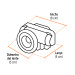 Linterna de minero LED 210 lm, recargable, TRUPER