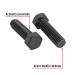 Bolsa con 50 tornillos 7/16" x 1-1/2" acero grado 5, FIERO
