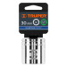 Dado de 30 mm, 12 puntas, cuadro 1/2", TRUPER