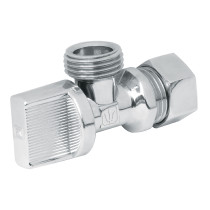 Llave angular 1/2", 1/4 de vuelta, barrilito, FOSET