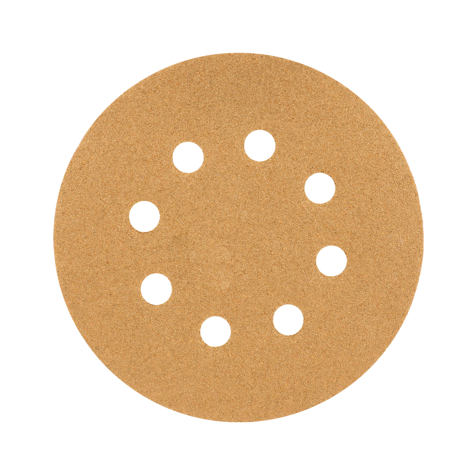 Paquete con 5 discos de lija 5" grano 80, 8 perforaciones