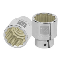 Dado de 1-11/16", 12 puntas, cuadro 3/4", TRUPER