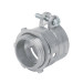 Conector recto 1" para tubo flexible metálico, VOLTECK