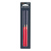 Blíster con 2 lápices 18 cm bicolor gruesos para carpintero