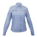 Camisa manga larga para mujer, azul, EG, TRUPER
