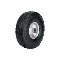 Rueda imponchable 10" para eje central, Truper