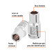 Dado de 1/4", 6 puntas, cuadro 1/4", TRUPER