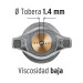 Pistola para pintar LVMP vaso aluminio, 1.4 mm, TRUPER