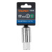 Dado punta hexagonal de 17 mm, cuadro 1/2", TRUPER