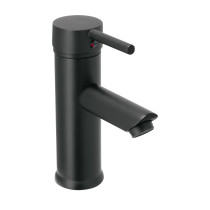 Monomando corto negro para lavabo, FOSET TÚBIG
