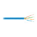 Metro de cable UTP CAT5E, Bobina de 100m, azul, VOLTECK