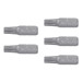 Estuche con 5 puntas torx T30 con seguro largo 1", EXPERT