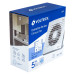 Extractor de aire de 5", blanco, VOLTECK
