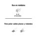 Pinza 8" ponchadora para cables RJ-45, 8 contactos, TRUPER