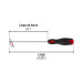 Desarmador plano 3/16 x 6" mango Comfort Grip, PRETUL