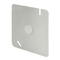 Tapa de 4" x 4" para caja cuadrada económica, VOLTECK