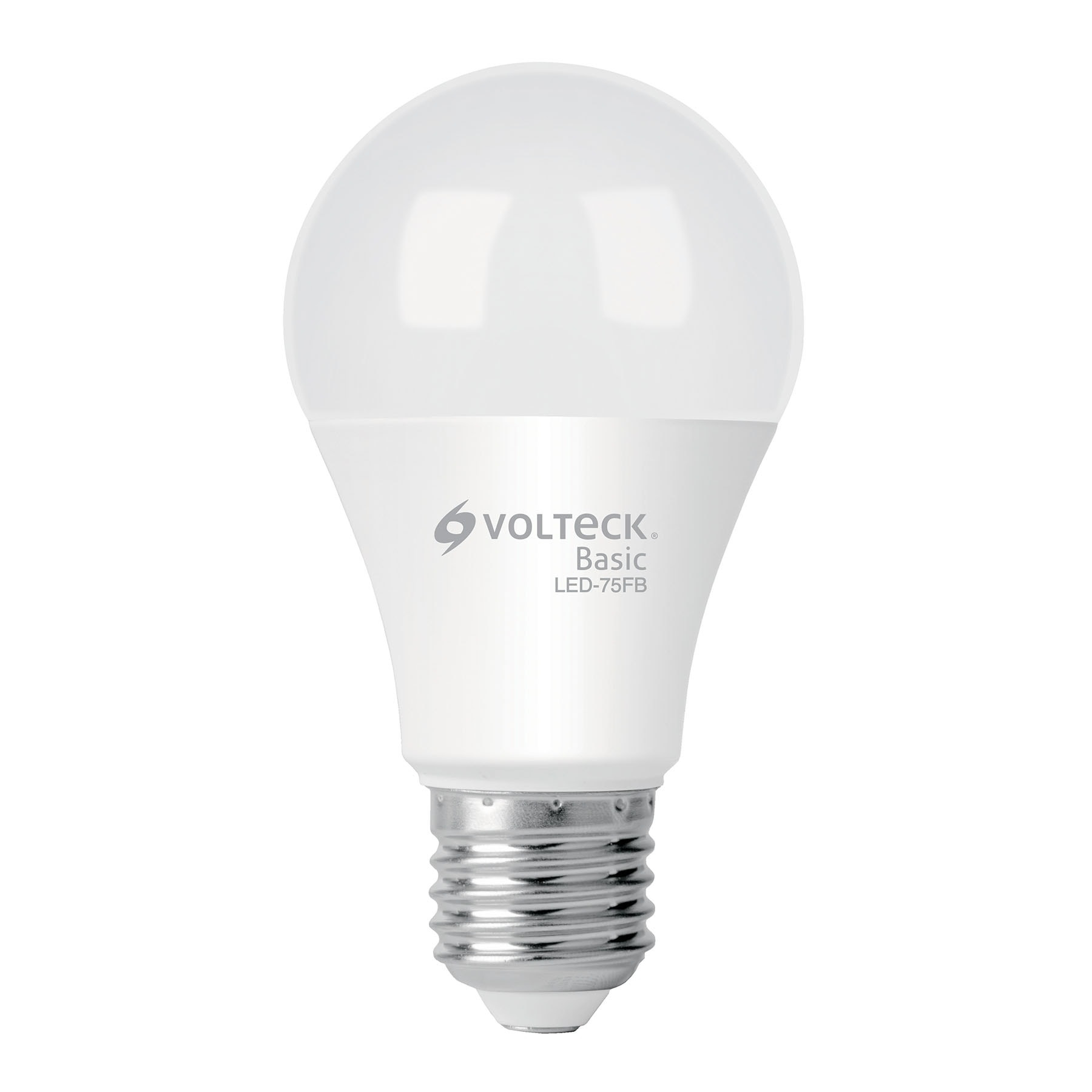 Foco LED 10W (75W) A19, 6500K blanca fría, 950 lm, BASIC