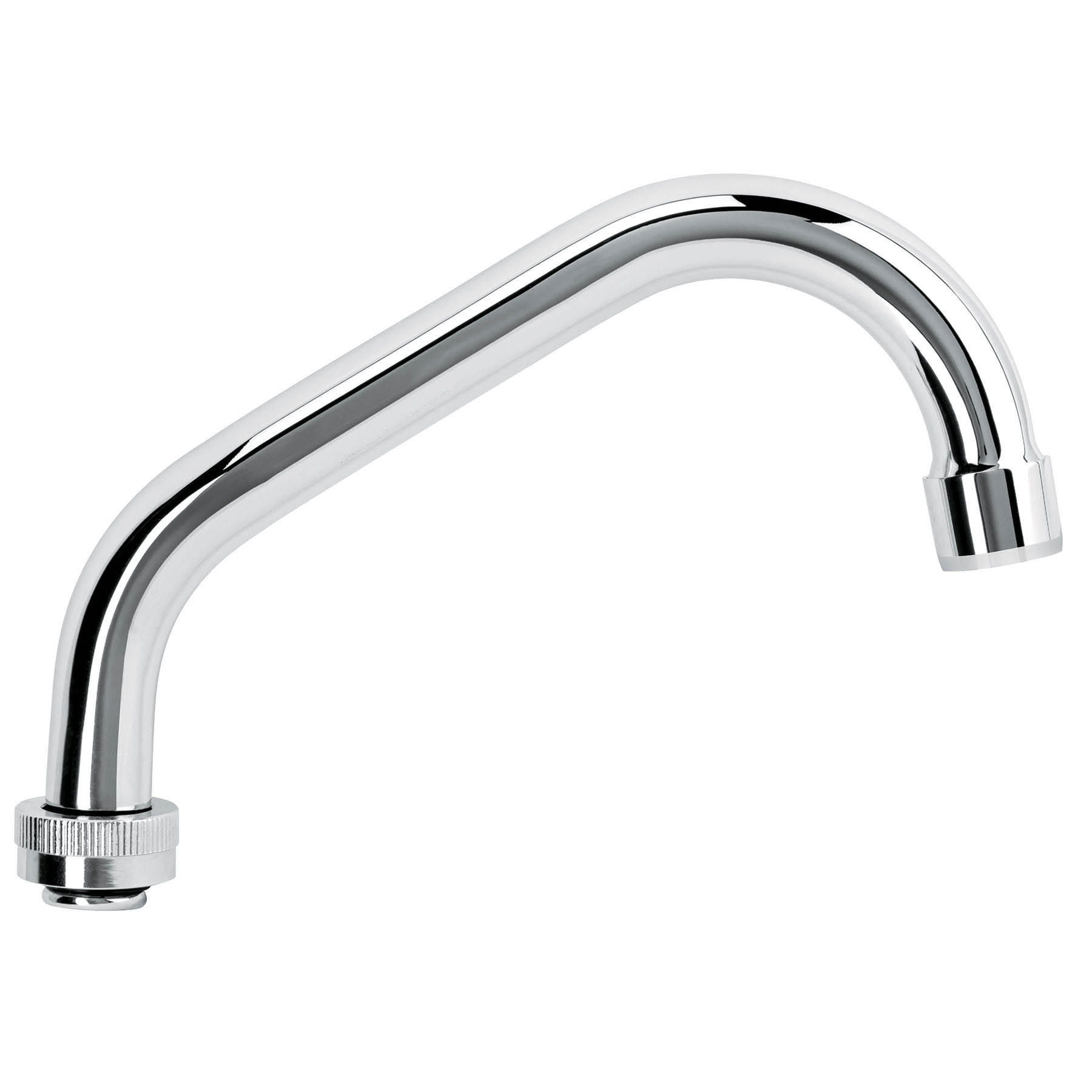 Cuello largo para mezcladora de lavabo, cromo, BASIC