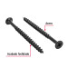 100 pijas 8 x 2-1/2"cabeza plana phillips multiusos