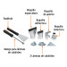 Pistola de calor 2000W con 9 accesorios, TRUPER PRO
