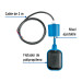 Flotador eléctrico con cable de 2 m, 10 A, FOSET