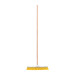 Cepillo para barrer cerda suave de 56 cm, bastón de madera