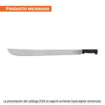 Machete estándar 26" cacha negra inyectada, TRUPER