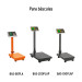 Pata ajustable para báscula electrónica de plataforma,8 mm