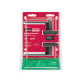 Cerradura manija "Módena" p/baño, negro mate, HERMEX
