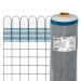 Rollo de 30 m x 0.9 m de malla mosquitera plástica gris