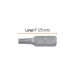 Estuche con 5 puntas torx T20 con seguro largo 1", EXPERT