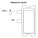 Placa armada con 2 interruptores sencillos, VOLTECK BASIC