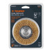 Carda circular 4" alambre grueso para taladro, TRUPER