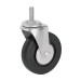 Rodaja hule 4", con espiga roscada, carga 50kg, FIERO