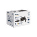 Monomando a pared para lavabo, negro, FOSET RIVIERA